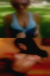 Nude woman camping