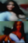 Girl looking with couple