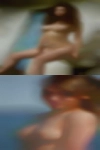 Topless woman