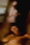 Pregnant woman looking