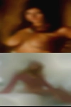 Black girl playing with pussy