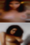 Horny woman explores body