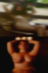 Naked woman get massage