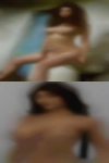 Naked woman getting whip