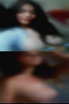 Pregnant woman looking